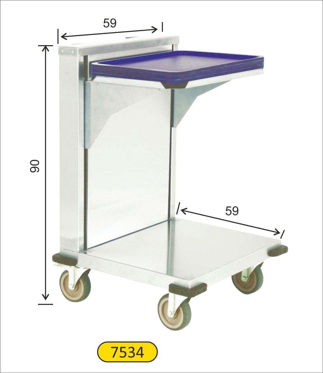 ARIMETAL TEPSI OTOMATI KUVERSIZ 7534