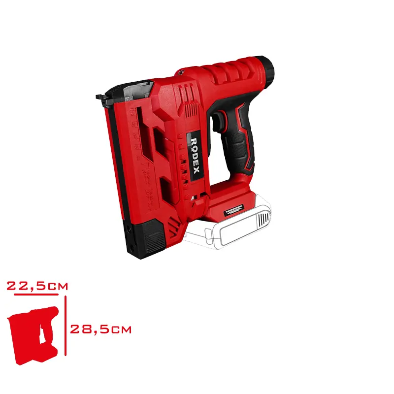 RODEX ZIMBA VE CIVI TABANCASI AKU ILAVE RPX2410