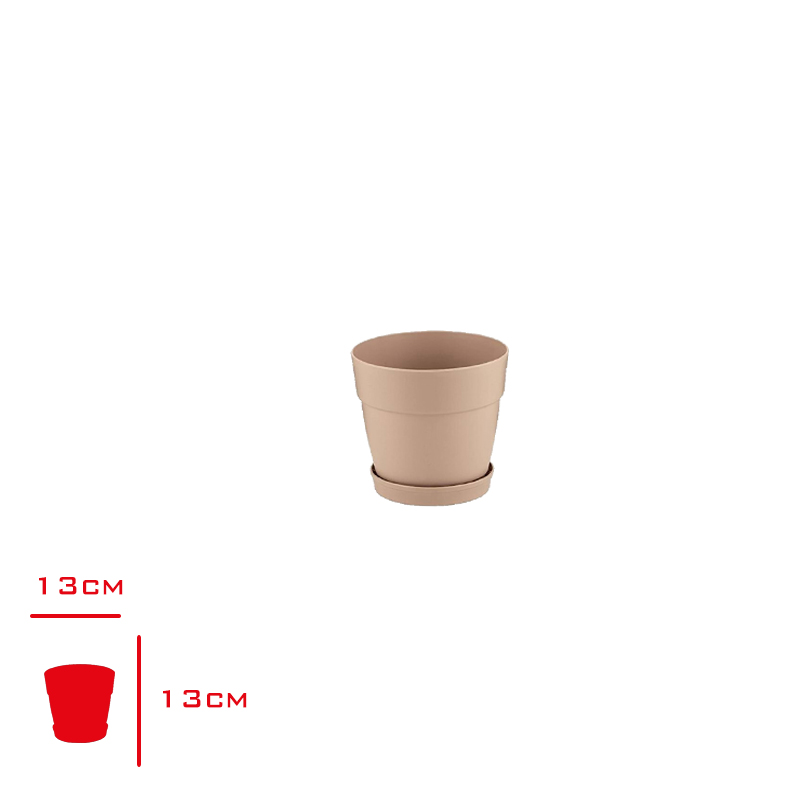 POLIWORK SAKSI MANOLYA 13 CM BASIC KREM MB-13KR