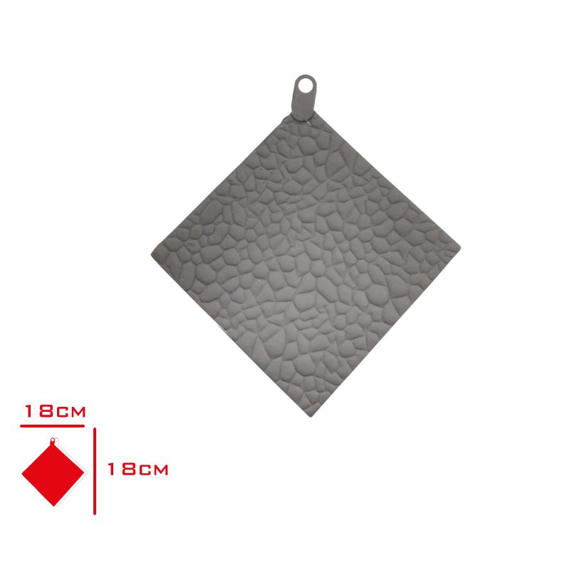 NIHALE SILIKON TAS DESEN KARE LV-30628