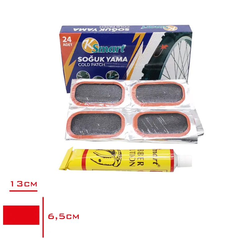 BISIKLET LASTIK YAMASI 24 PARCA K-3705