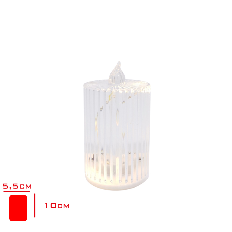 LEDLI MUM DEKORATIF ORTA KYR-5077