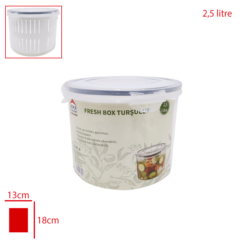 FRESH BOX TURSULUK 2,5 LT