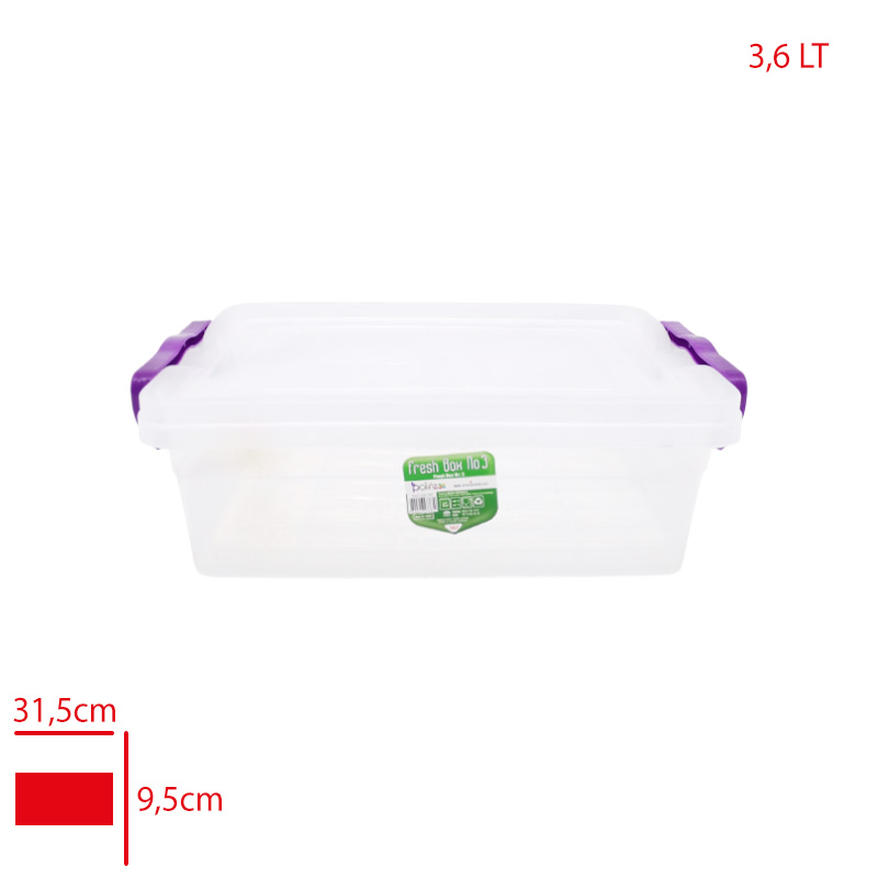 ERDEM FRESH BOX 3 NO 3,6 LT 383