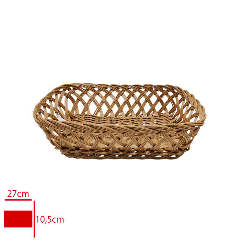 EKMEK SEPETI RATTAN DIKDORTGEN BUYUK COM-339