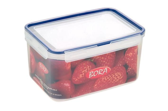 BORA SAKLAMA KABI KILITLI DIKDORTGEN 4,5 LT BO-880