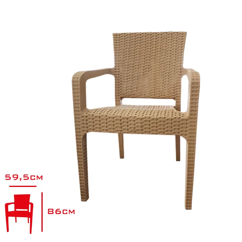 COMFORT KOLTUK LILYUM RATTAN EKO CAPPUCCINO CT022-2