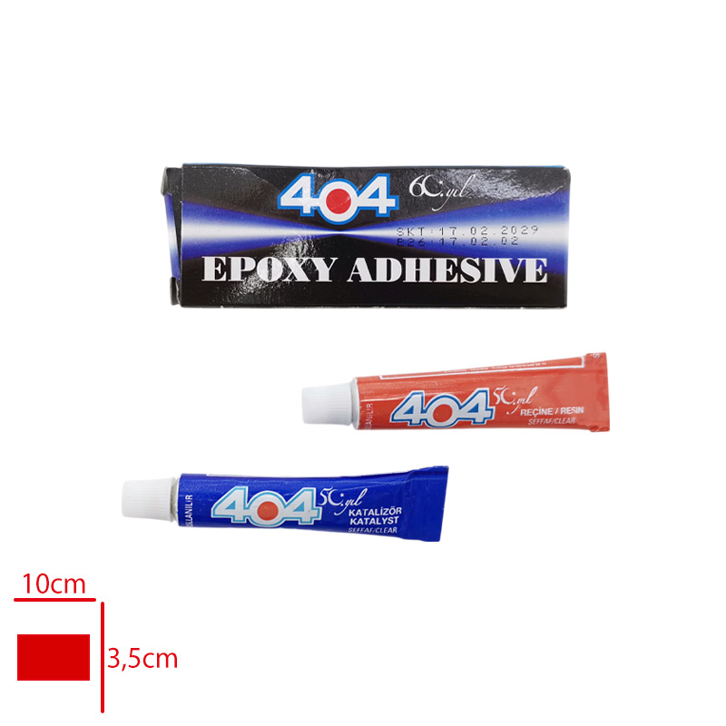 404 PLASTIK CELIK YAPISTIRICI NO:1 513001