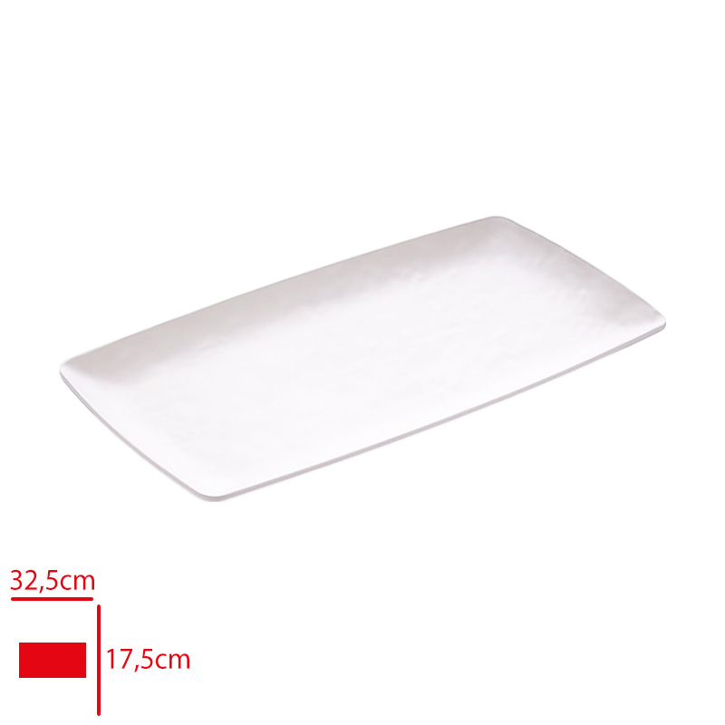 ATLAS ACIK BUFE SUNUM ROYAL BEYAZ MAT 32,5X17,7 CM 461