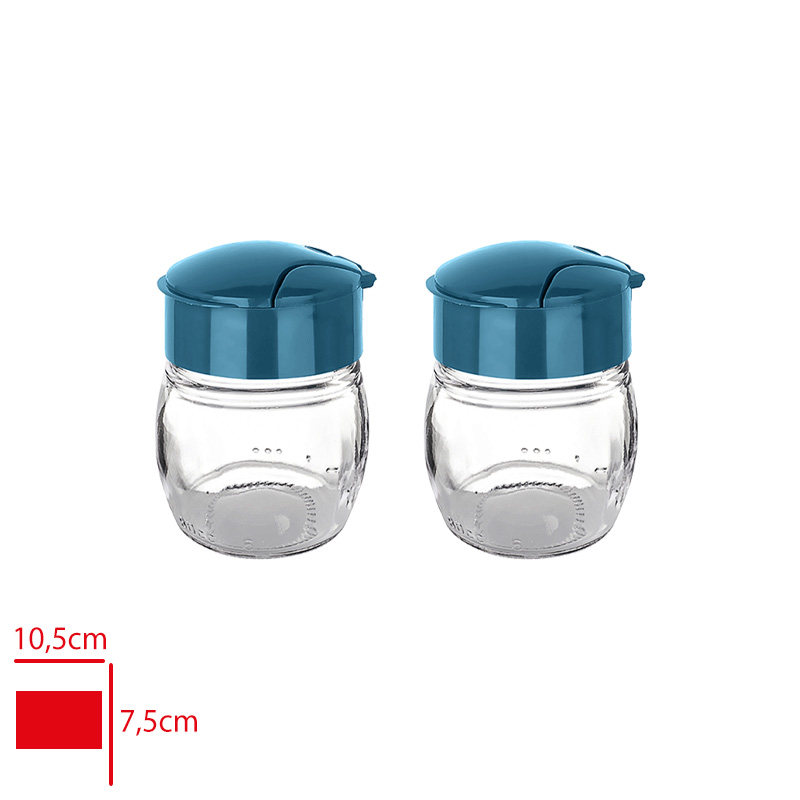 TITIZ CAM TUZLUK PERLA 2 LI SET 80 ML KC-210