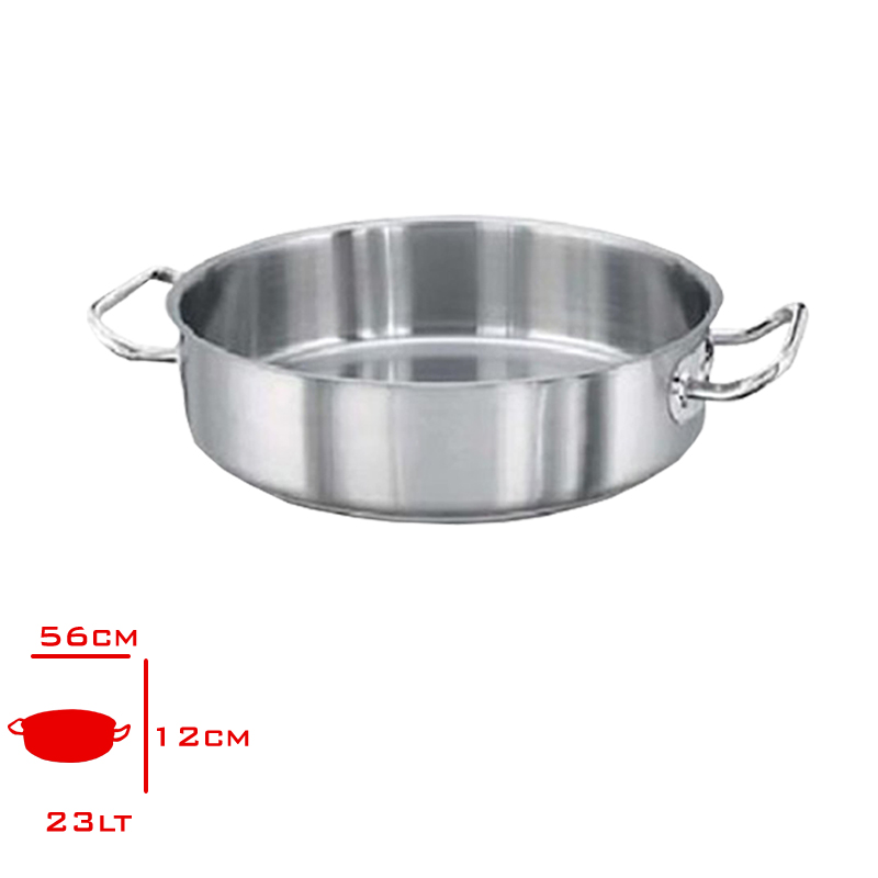YURUK TAVA CIFT SAPLI 23 LT 50X12 CM 10215012