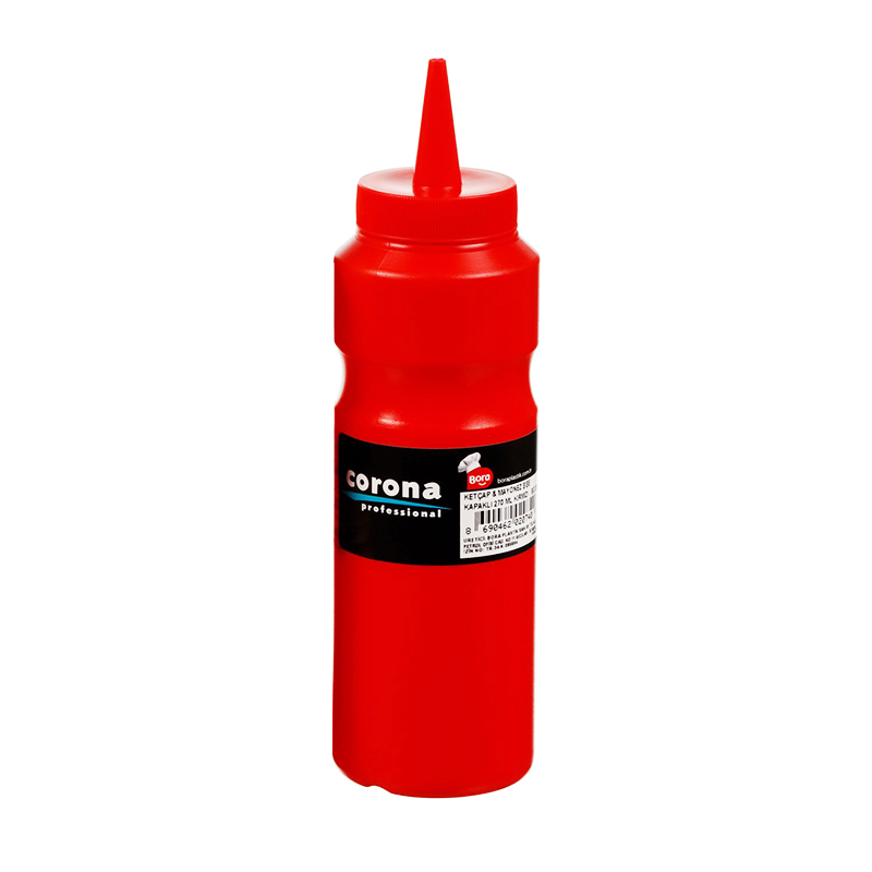 BORA MAYONEZ & KETCAP SISE KAPAKLI 270 ML KIRMIZI BO-2074
