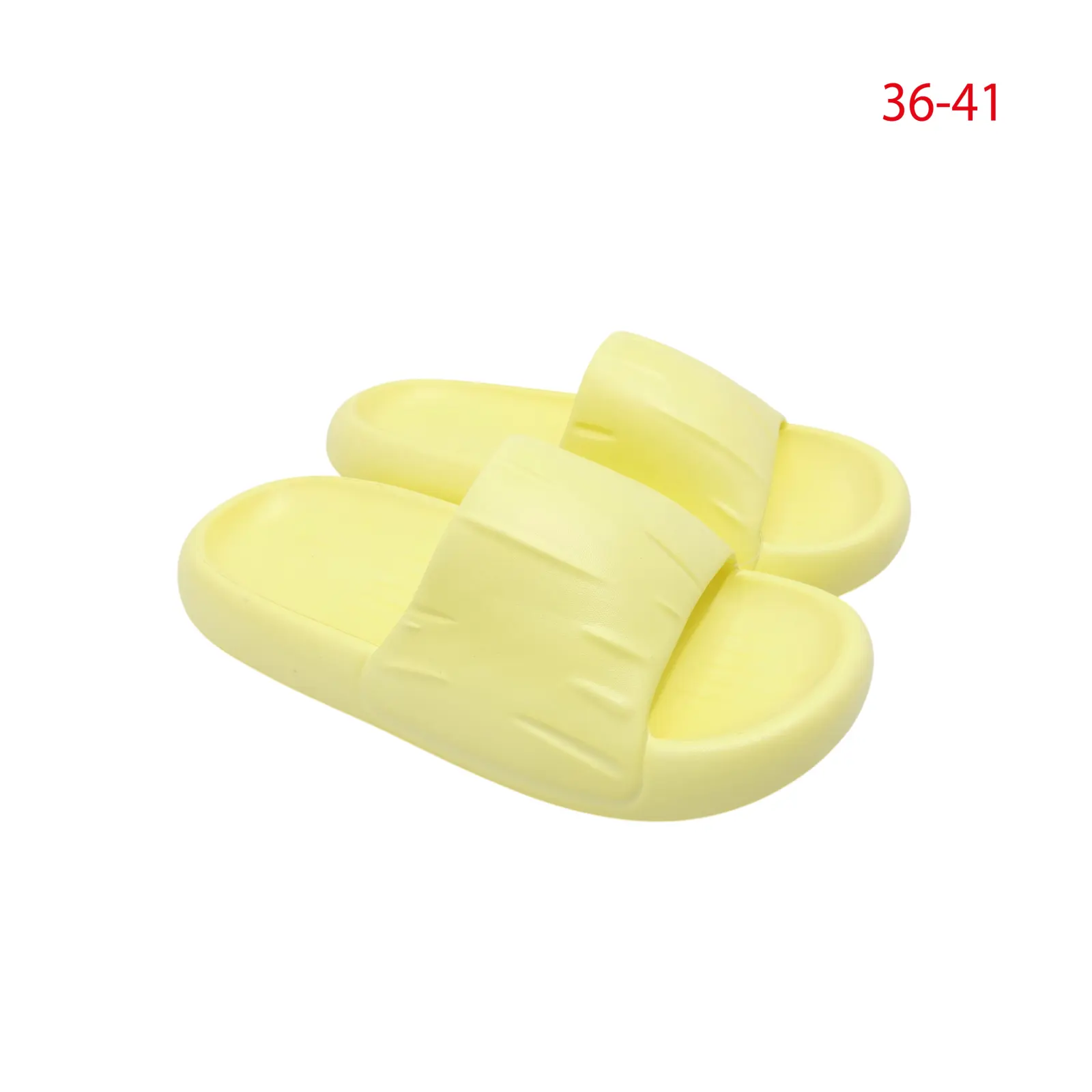 DAISY ZENNE TERLIK PASTEL SARI DUZ GOVA 36-41