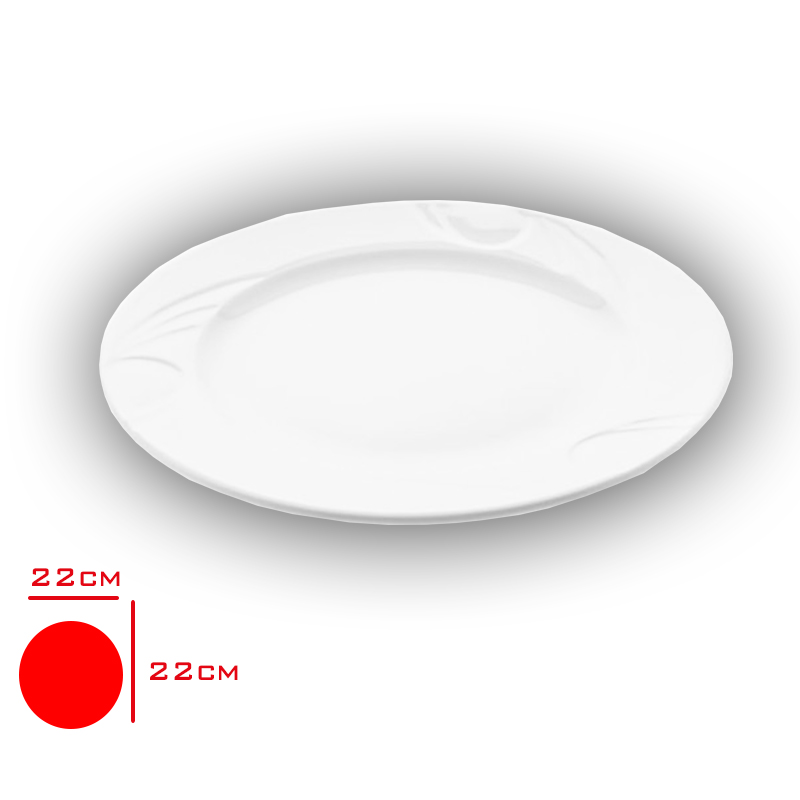 GURAL KARIZMA DUZ TABAK 22 CM KZM22DU00