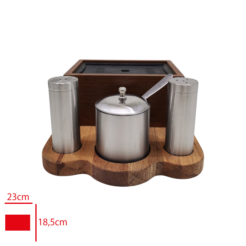AHSAP TUZLUK SETI DIZAYN 9 NO 5 LI DISPENSER PECETELIKLI 1028160