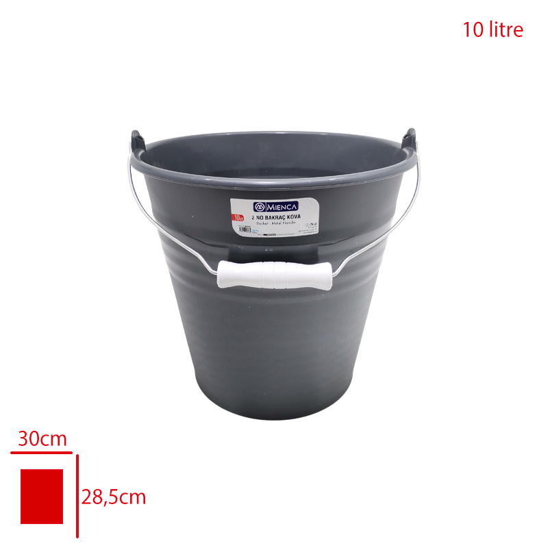 MERDEM BAKRAC 2 NO 10 LT METAL SAPLI MRD-268