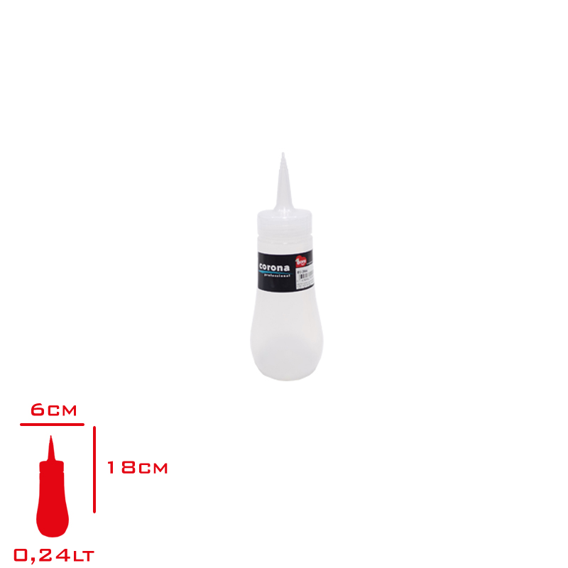 BORA MAYONEZ & KETCAP SISE KAPAKLI TOMBUL 240 ML SEFFAF BO-2064