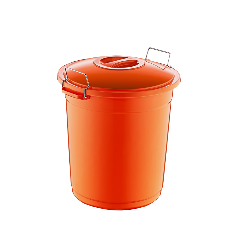 FIORE/TURANPLASTIK ERZAK SAKLAMA KOVASI KILITLI 30 LT TRN-086