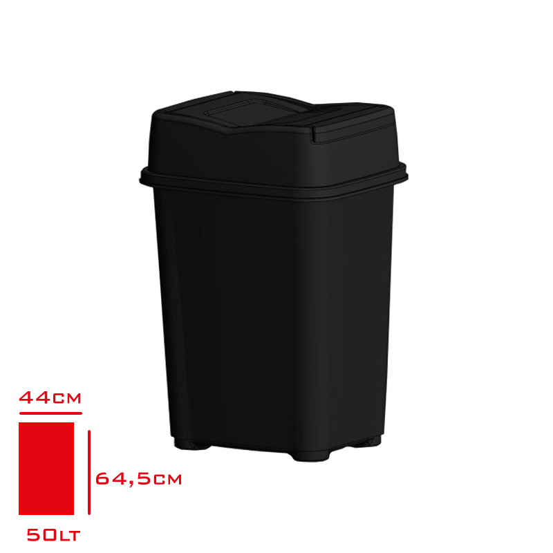 MERDEM GIRDAP COP KOVASI 50 LT 5 NO MRD-115
