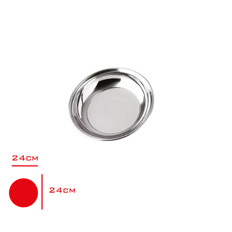 CELIK YEMEK TABAGI 24 CM NRC-2420