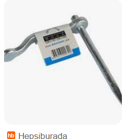 Dekor Mastar Kelepcesi 25 cm