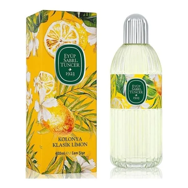 Kolonya Eyüp Sabri Tuncer 80 Derece Limon 400 Ml Cam Şişe