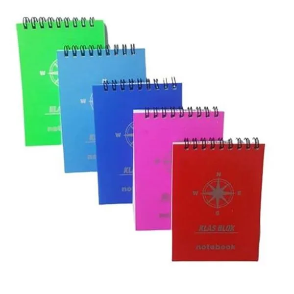 Cep Bloknot A7 Spiralli Mcolor Pp Kapak Çizgili 50Yp