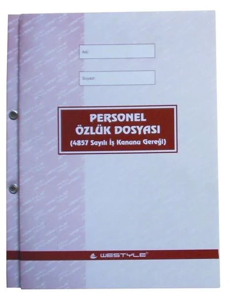 Personel Özlük Dosyası A4 Bm541