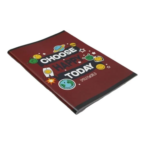 Okul Defteri A4 Umur Smiley World Smsp-Pp-A460-Çk Pp Kapak Kareli 60 Yp