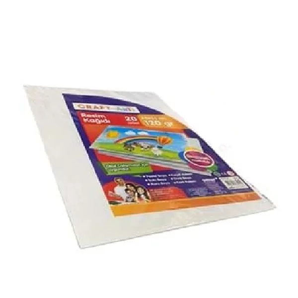 Resim Kağıdı 35X50 Craft And Arts Uc3550 120Gr 20 Li