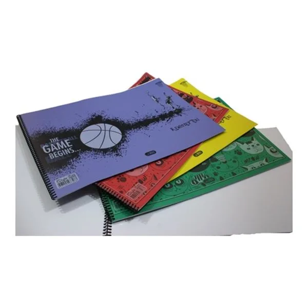 Resim Defteri 35X50 Spiralli Umut 25 Yp Plastik Kapak