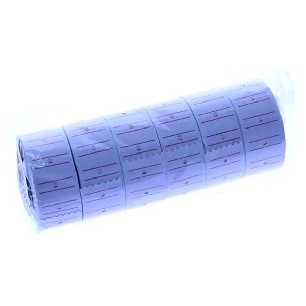 Fiyat Etiketi 12X21 Tanex Beyaz 6 Lı