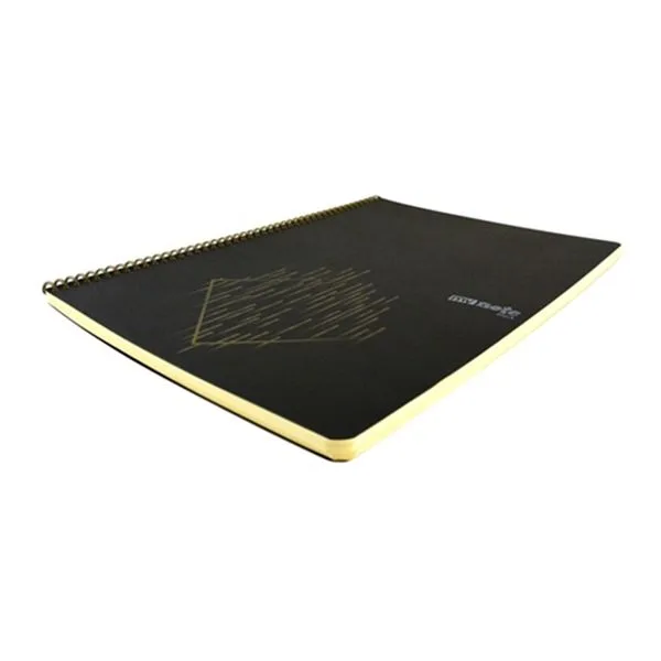 Spiralli Defter A4 Umur Mynote Flex Black Myn-Fb-A4-80Ç Pp Kapak Çizgili 80 Yp