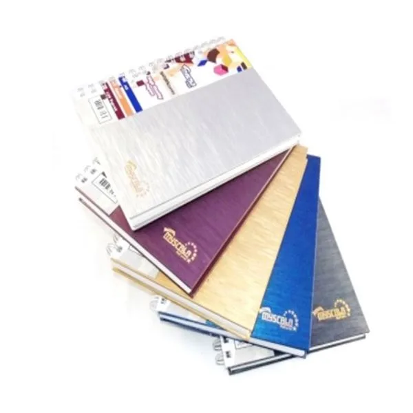 Spiralli Defter A5 My Scala Naturel G1535 Sert Kapak Kareli 100 Yp