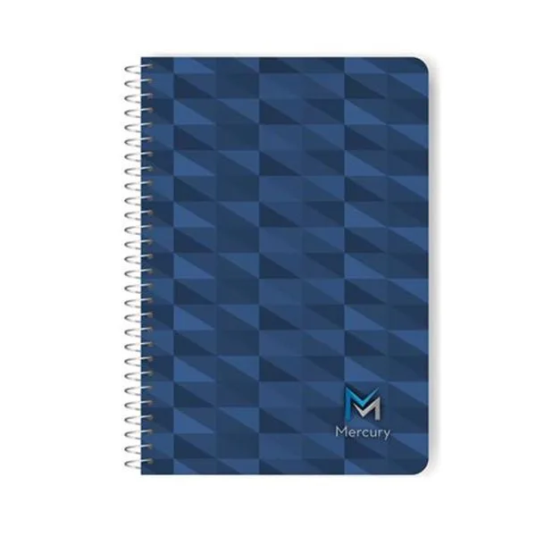 Spiralli Defter 17X24 Elma Elm036 Mercury Sert Kapak Düz 140 Yp