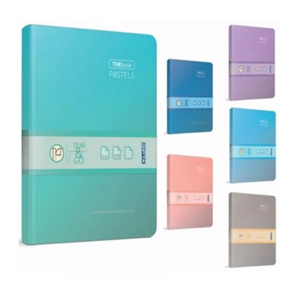 Ciltli Defter 17X24 Gıpta 3310 Thebook Pastel Sert Kapak Kareli 120 Yp