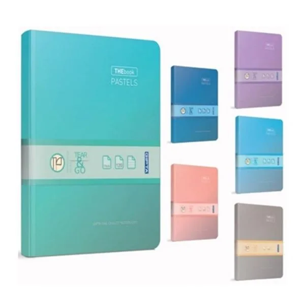 Ciltli Defter 17X24 Gıpta 3049 Thebook Pastel Sert Kapak Kareli 160 Yp