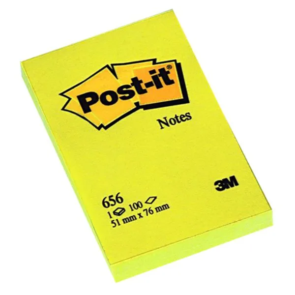 Yapışkan Not Kağıdı 51X76 Post-It 656 Sarı