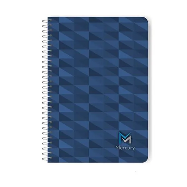 Spiralli Defter A4 Elma Elm033 Mercury Sert Kapak Düz 140 Yp
