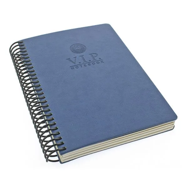 Spiralli Defter A5 Gıpta 1082 Vıp Separatörlü Suni Deri Çizgili 140 Yp