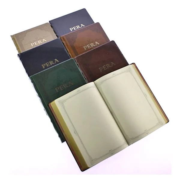Ciltli Defter 17X24 Gıpta 1993 Pera Deri Kapak Düz 160 Yp