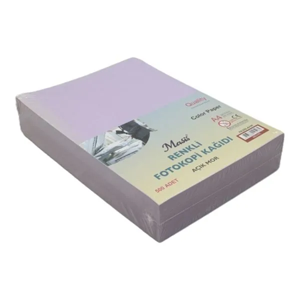 Renkli Fotokopi Kağıdı A4 Masis Fk500-Amr 80 Gr Açık Mor 500 Lü