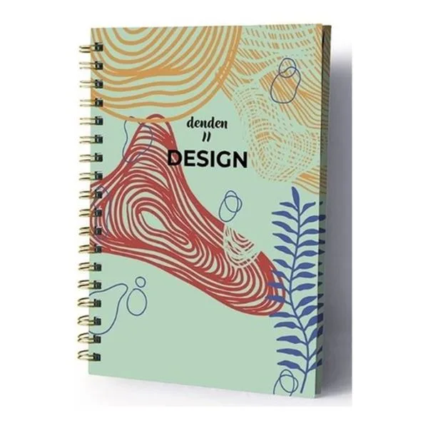 Spiralli Defter 17X24 Denden Desıng Redactar Dd-001 Sert Kapak Çizgili 224 Yp