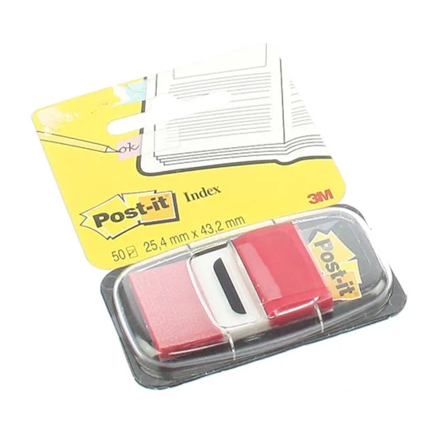 Index Plastik Post-It 6801 Kırmızı