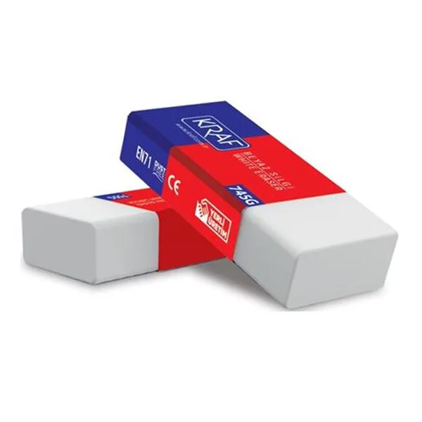 Kurşunkalem Silgisi Kraf 745G Beyaz