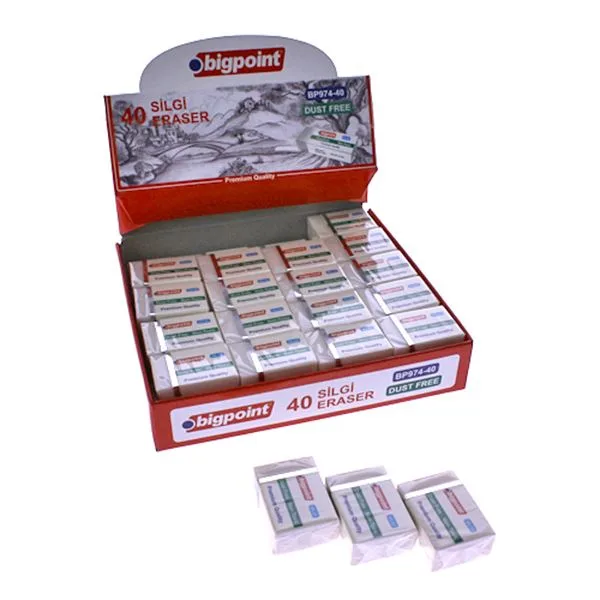 Kurşunkalem Silgisi Bigpoint Bp974-40 Beyaz