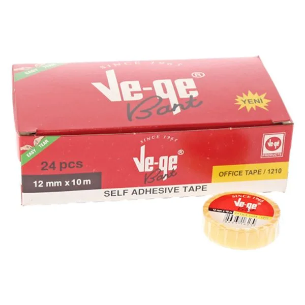 Ofis Bandı Pp 12 Mm10 Mt Vege Eto1210 Şeffaf