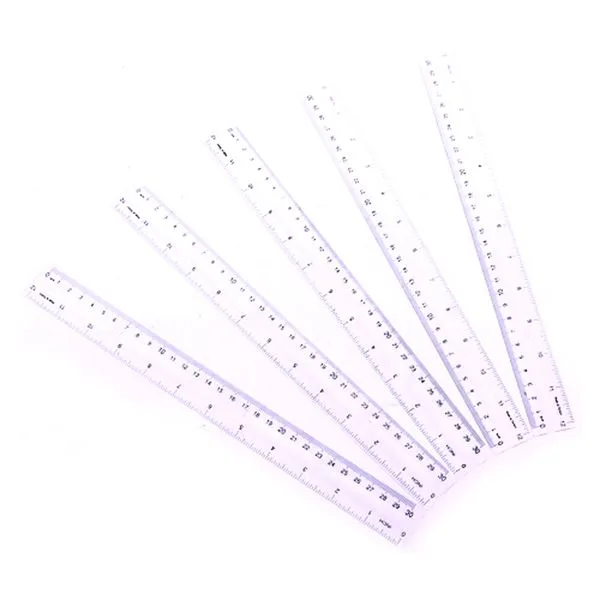 Büro Cetveli Plastik 30 Cm Ark 600 Şeffaf