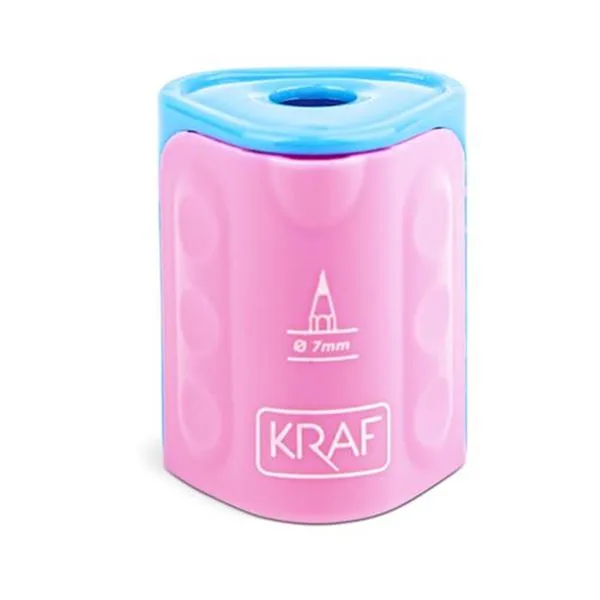 Kalemtraş Plastik Kraf 732G Hazneli