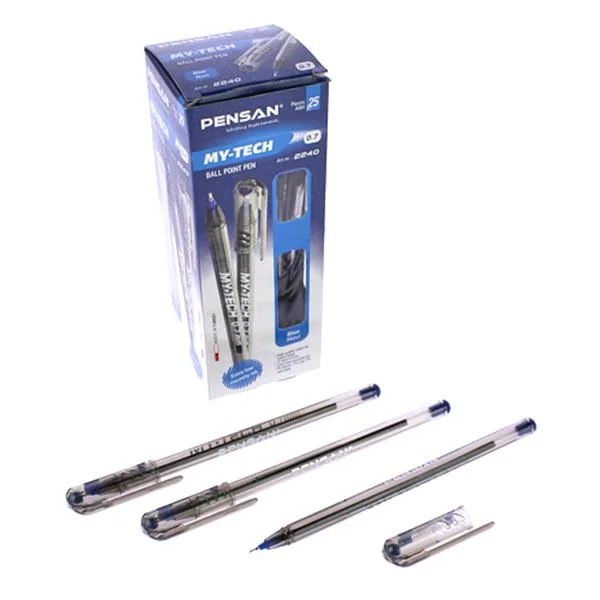 Tükenmez Kalem Büro Pensan My-Tech 2240 0,7Mm Mavi